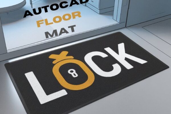 autocad floor mat lock