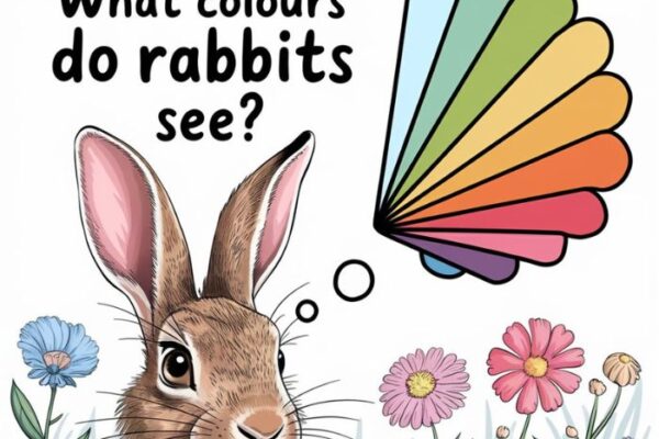 what colours do rabbits see